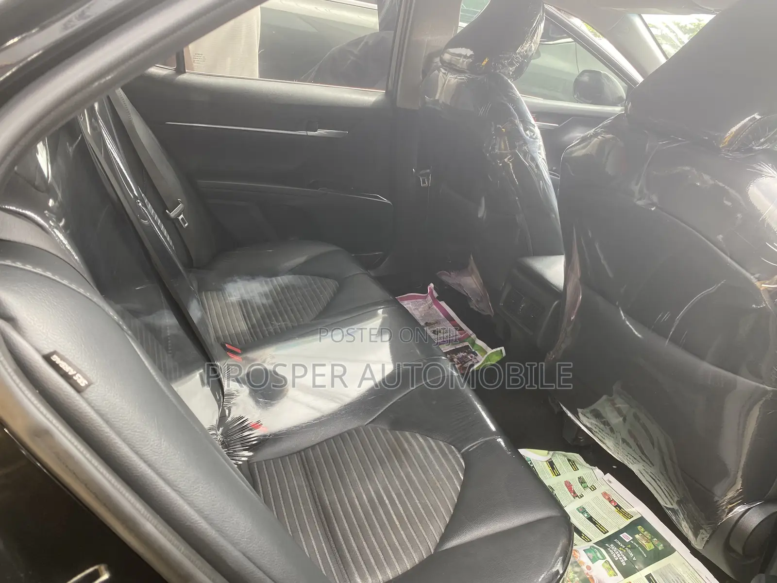 Toyota Camry SE (2.5L 4cyl 8A) 2019 Black