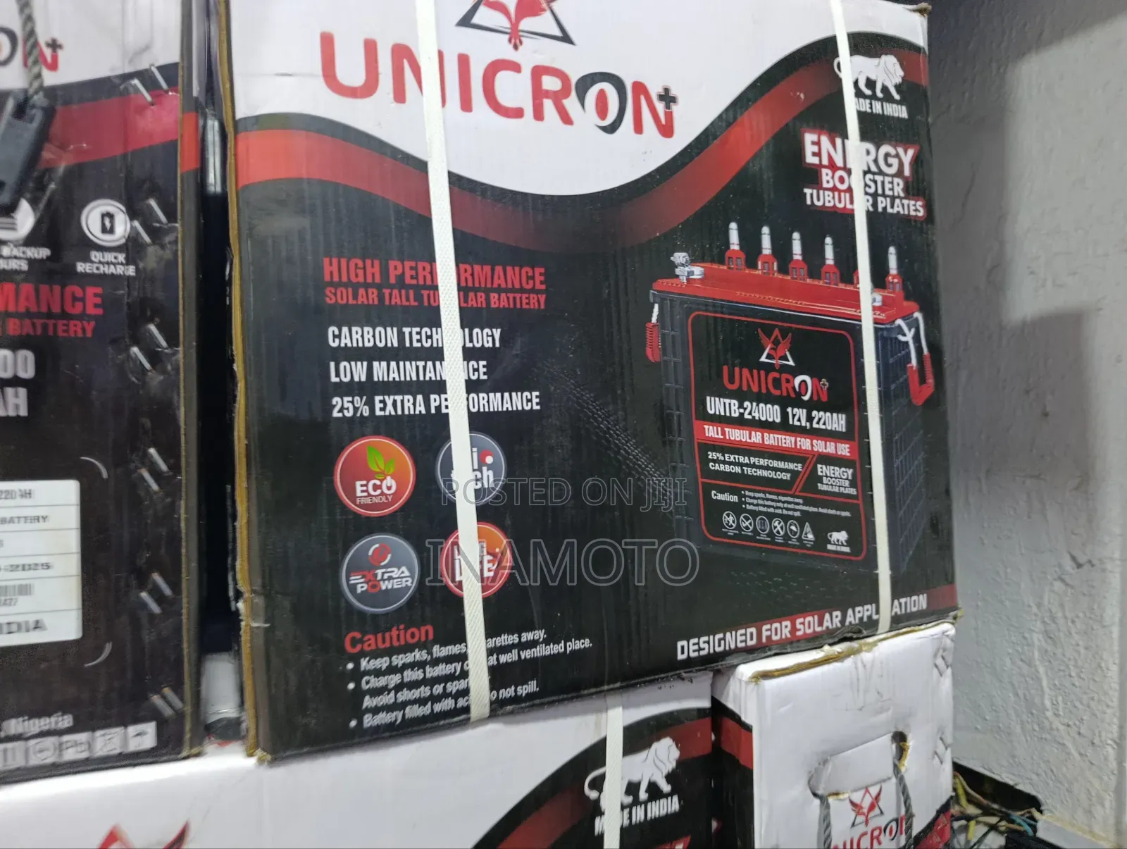 Unicron Tubular Battery