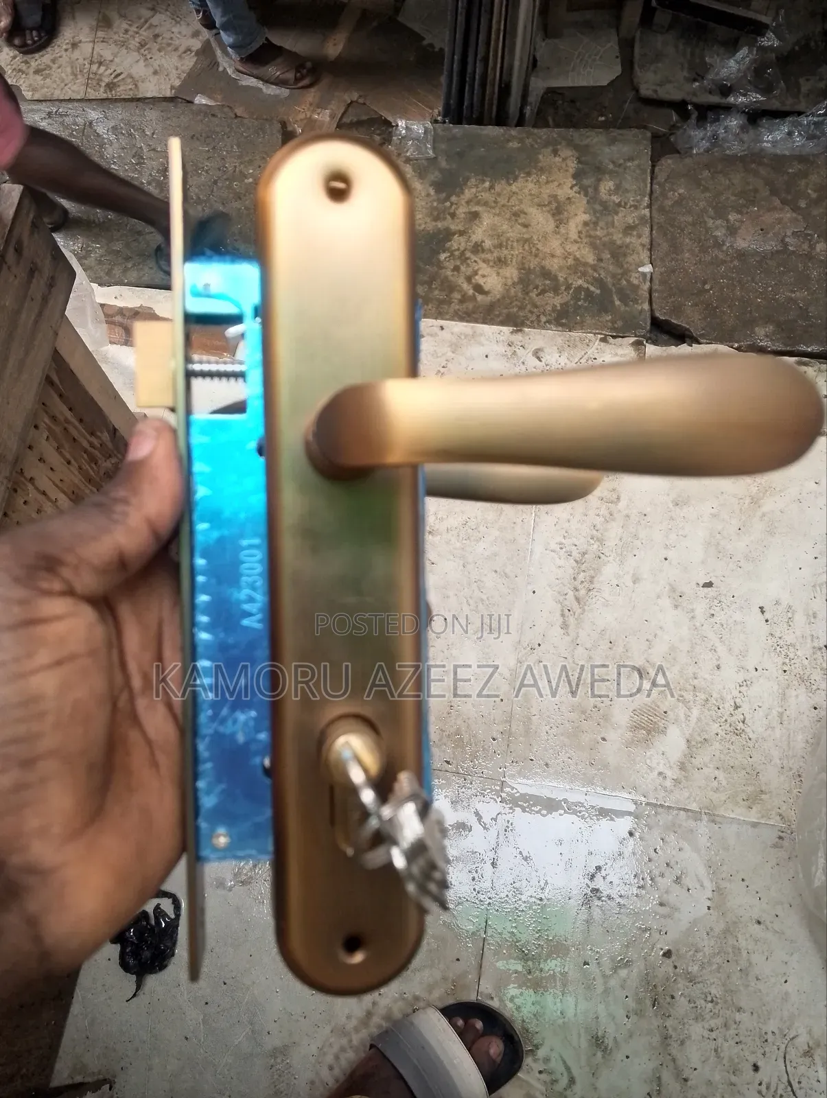 Ronis Door Lock Brass Cylinder