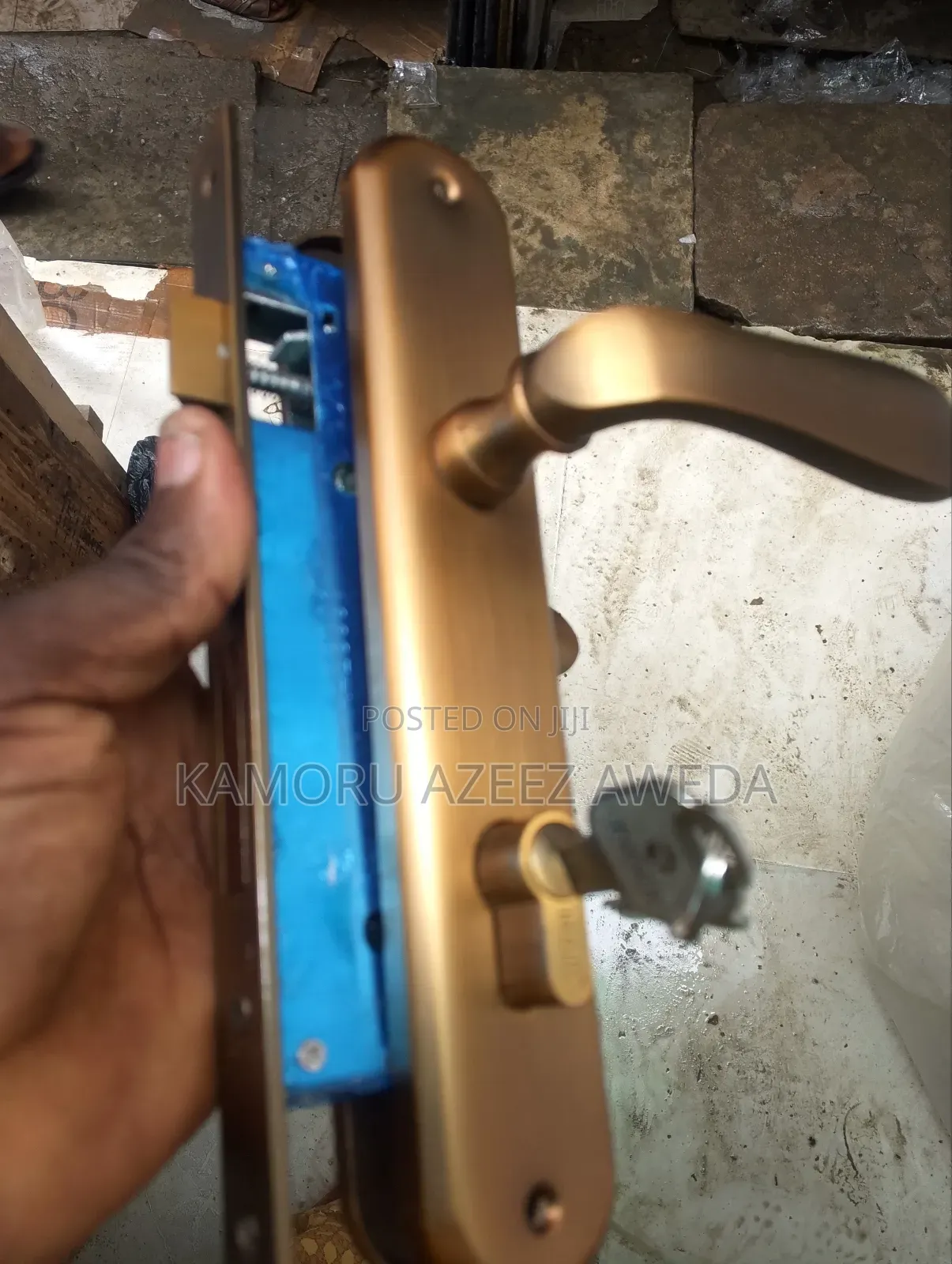 Ronis Door Lock Brass Cylinder