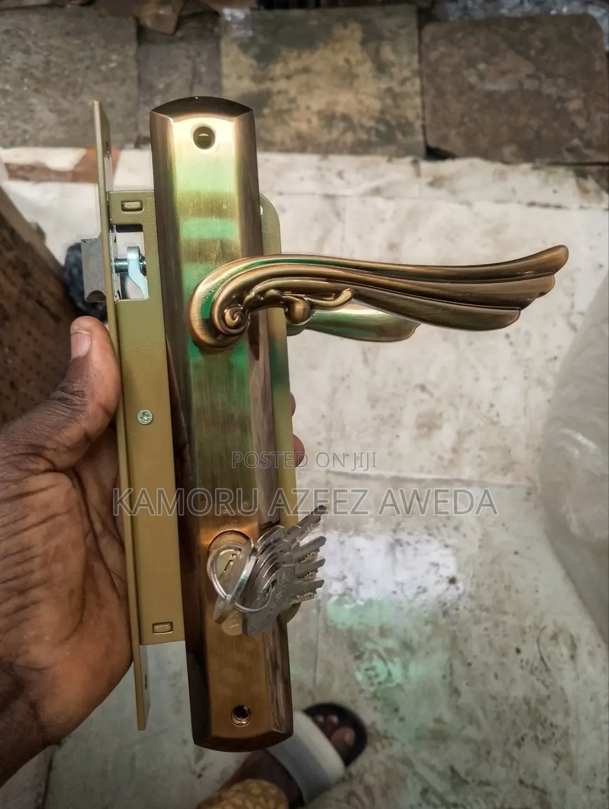 Complete Icsa Cylinder Brass Cylinder Lock