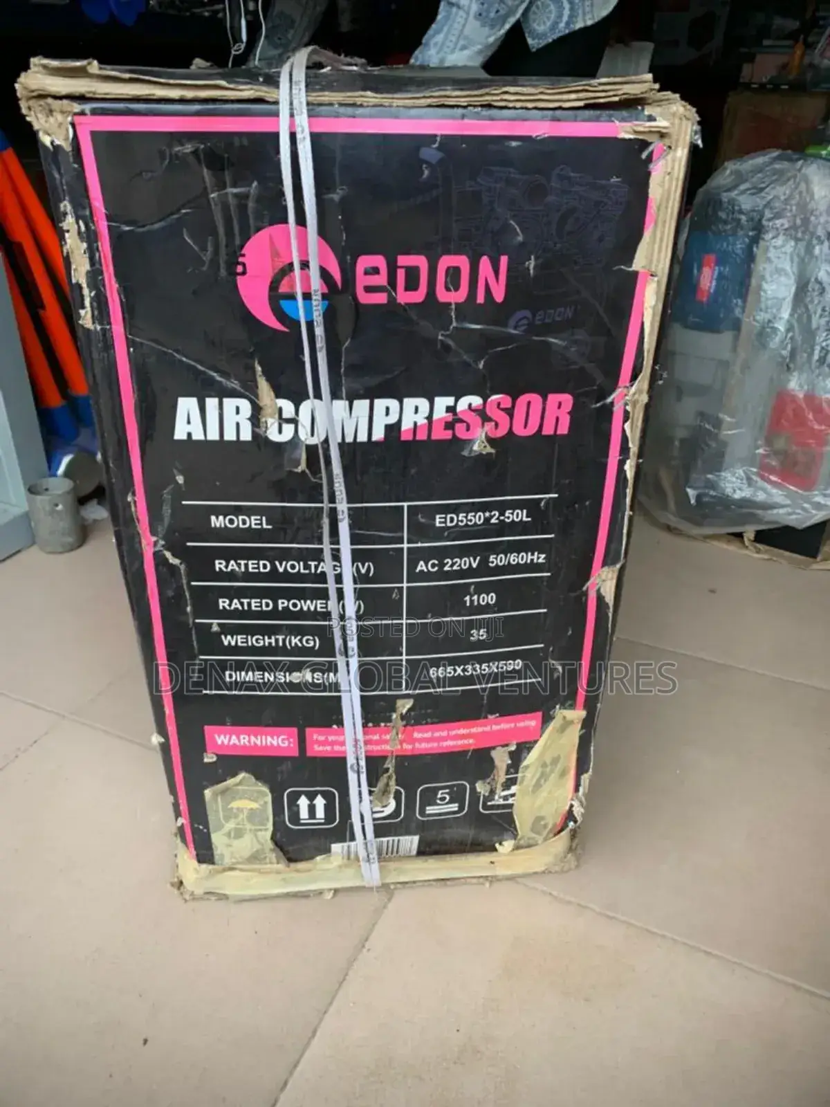 Edon Silent and Oil-Free Air Compressor 50litres