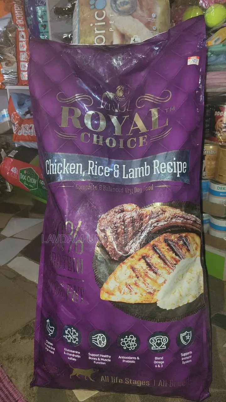 Royal Choice Chicken, Rice Lamb Recipe Adult Dog Food