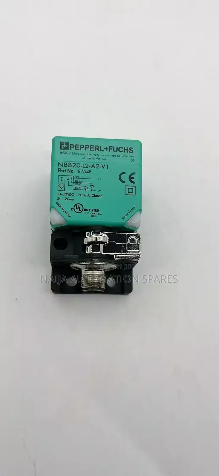 Pepperl + Fuchs | Nbb20-L2-A2-V1 Inductive Sensor | 187548