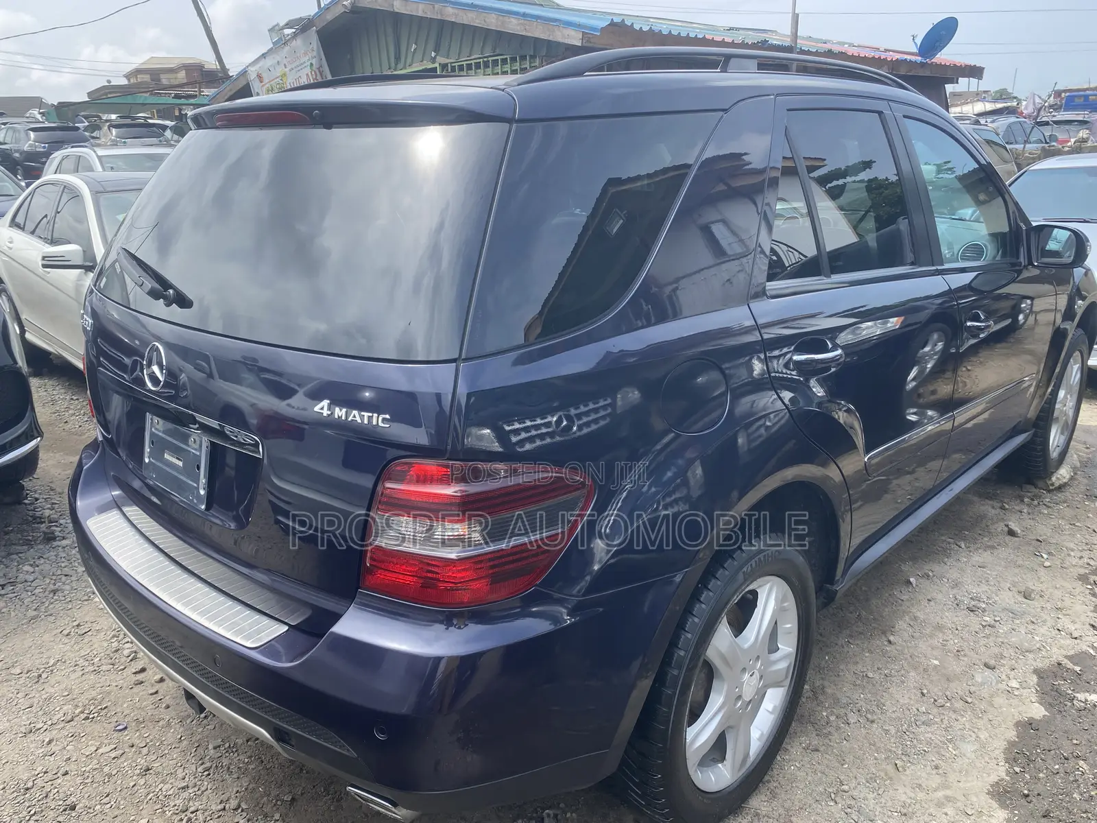 Mercedes-Benz M Class ML 350 4Matic 2008 Blue