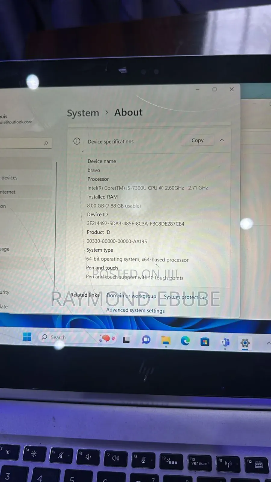 Laptop HP EliteBook X360 1030 G2 8GB Intel Core i5 SSD 256GB