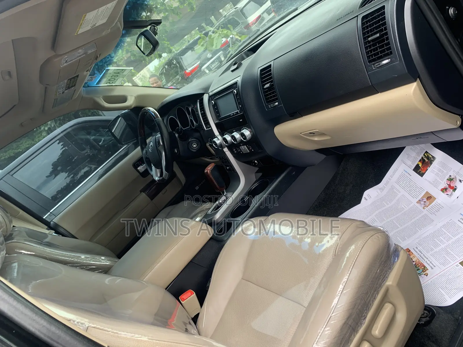 Toyota Sequoia Platinum 4x4 2019 Black