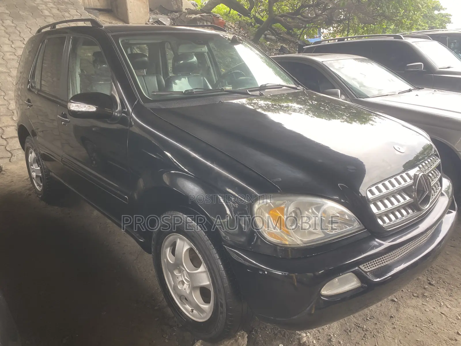 Mercedes-Benz M Class ML 320 2003 Black