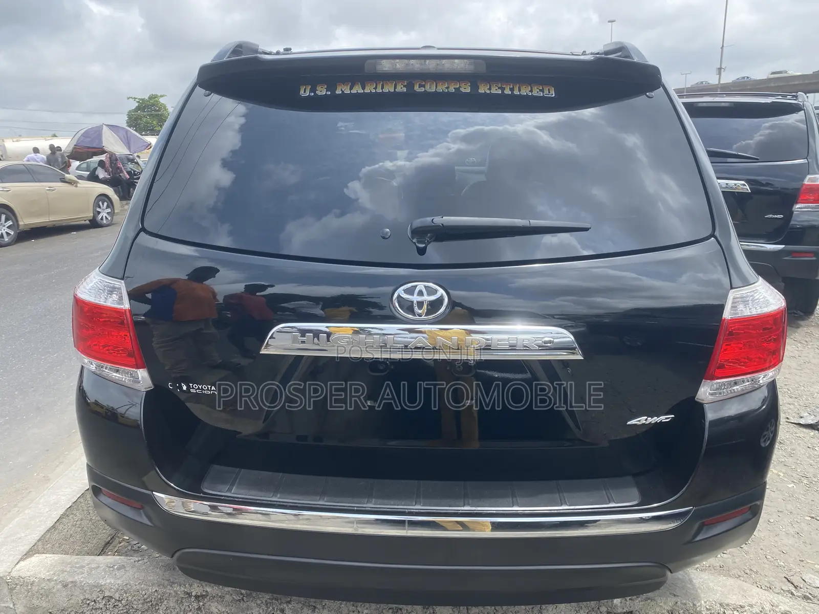 Toyota Highlander Limited 3.5l 4WD 2013 Black