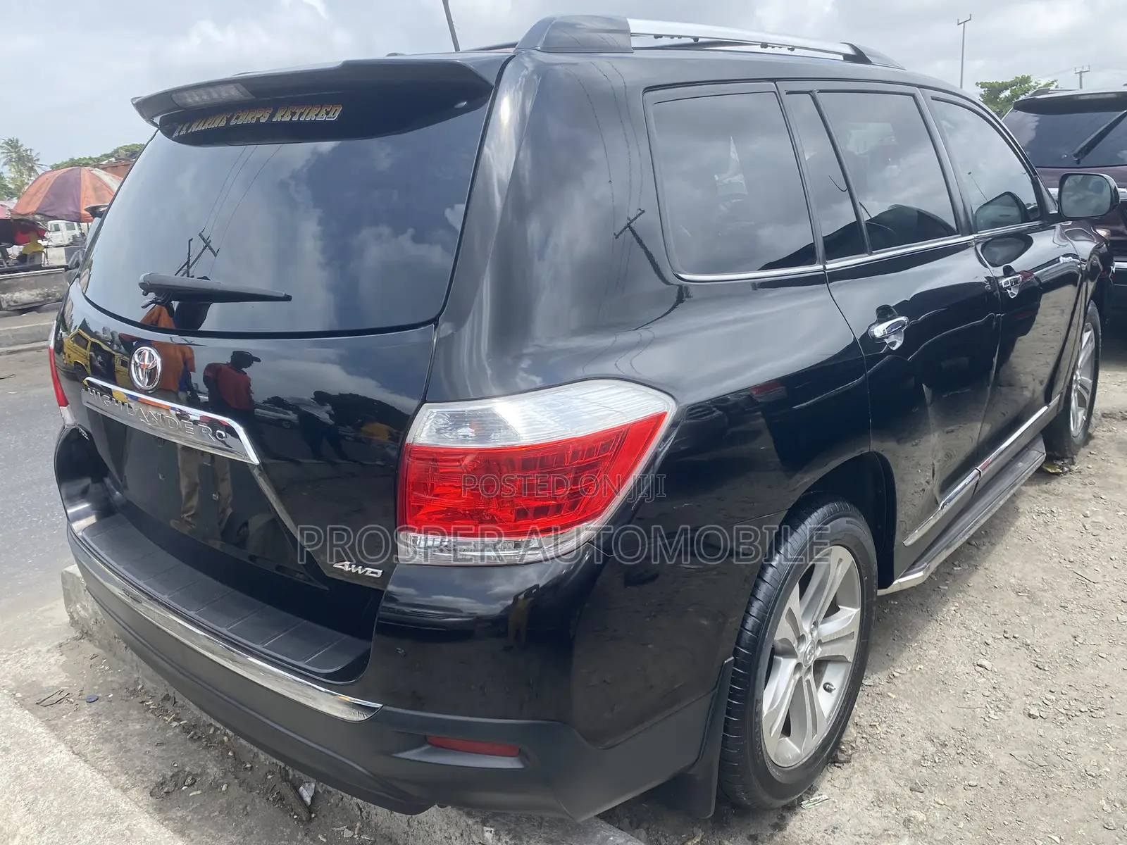 Toyota Highlander Limited 3.5l 4WD 2013 Black