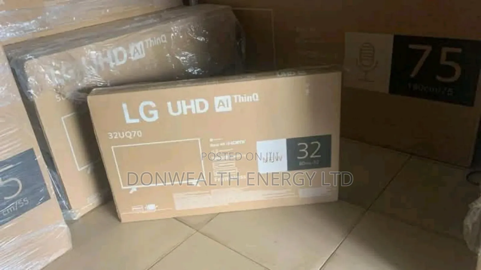 32inchs Lg Tv Smart Tv With Free Wall Bracket (2 Years N