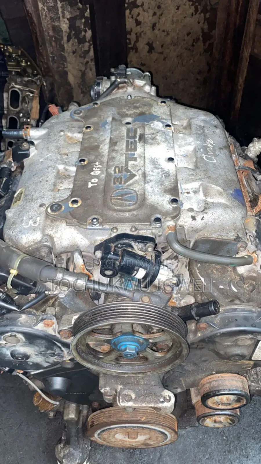 Honda Accord 03 to 07 Engine V6 Eod Description Continue