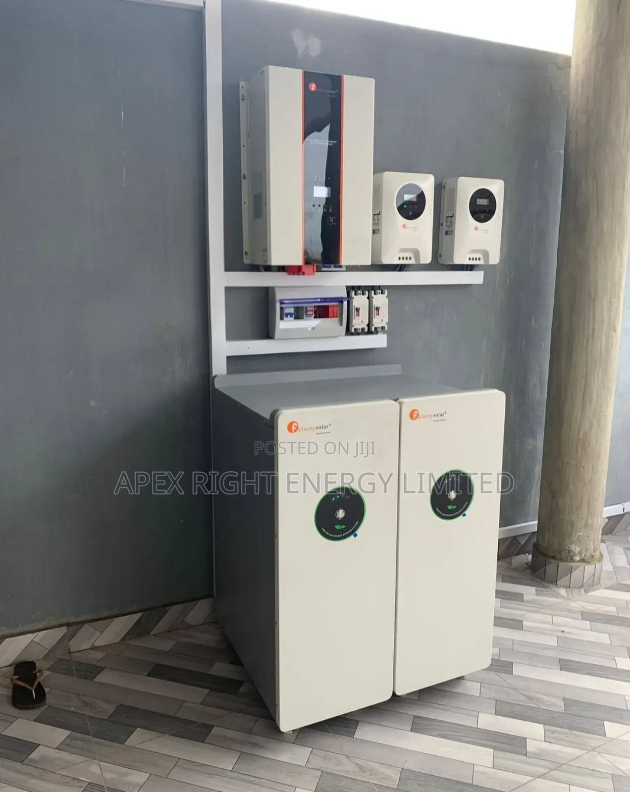 10kva Felicity Setup+30kwh Lithium+24pcs-650w Panel