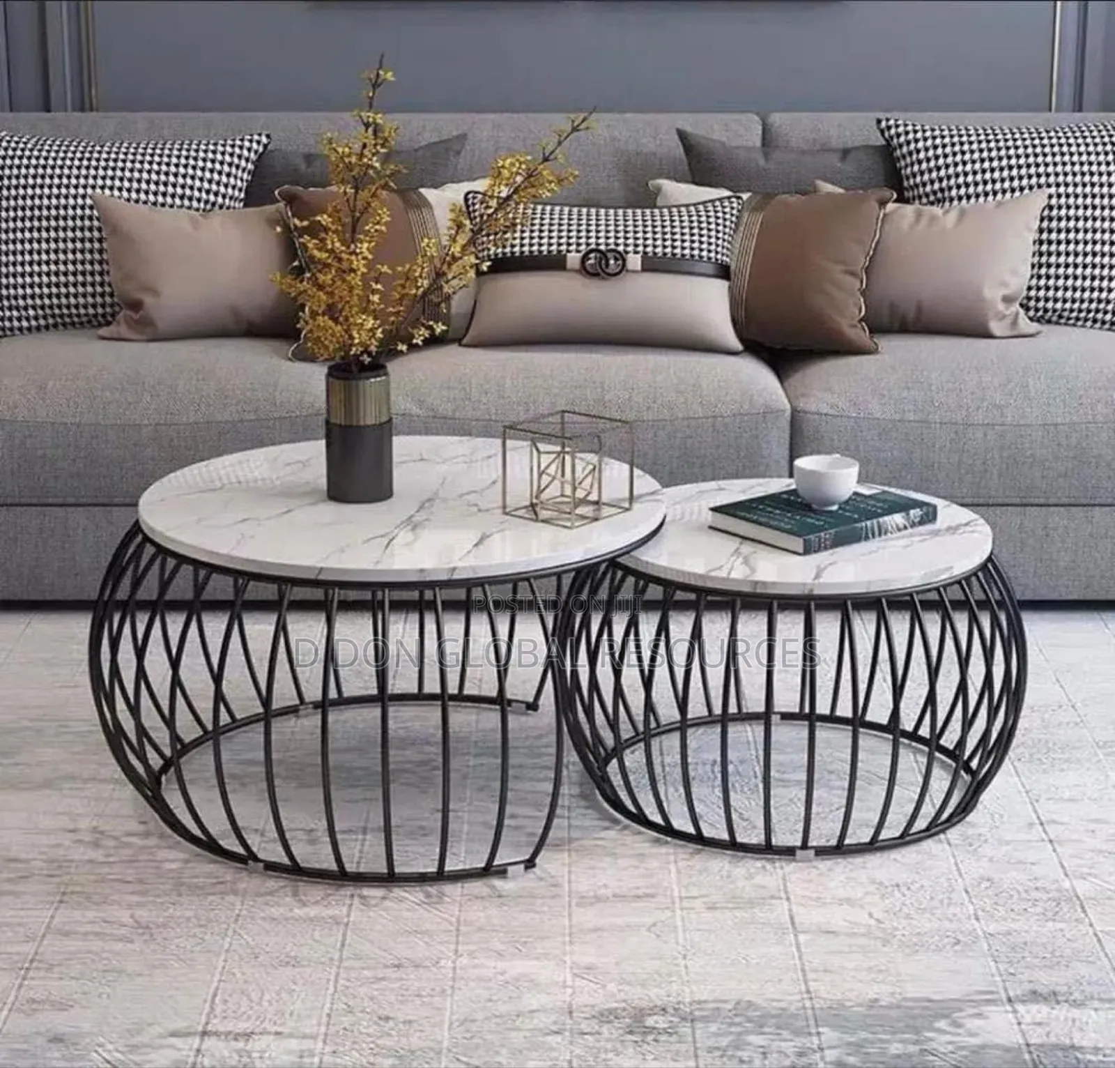 Centre Table With Marble Top