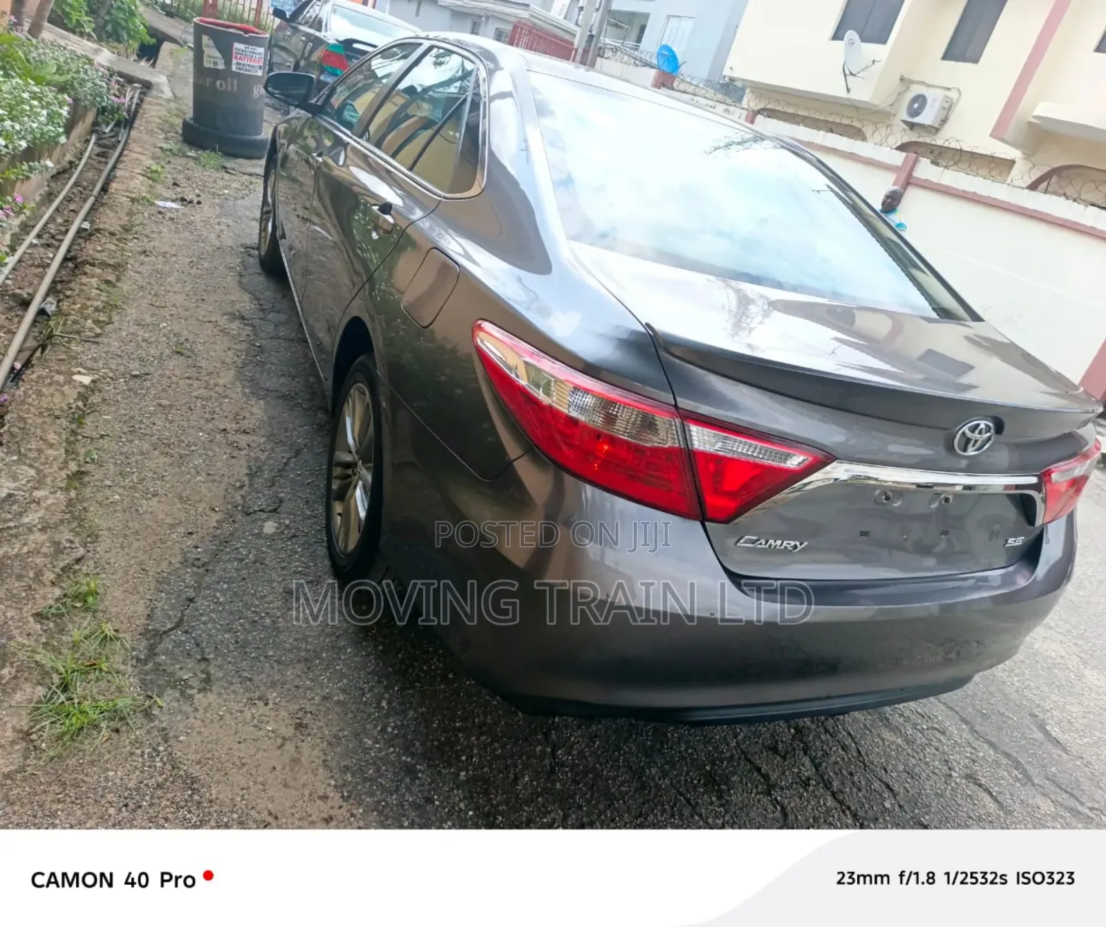 Toyota Camry 2017 Gray