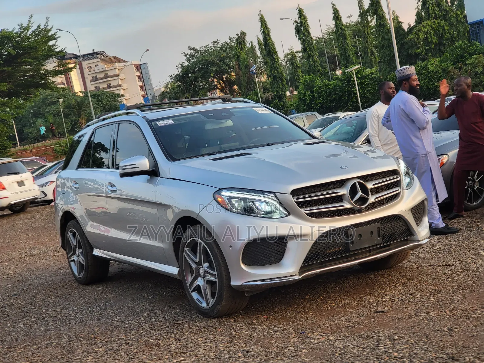 Mercedes-Benz GLE-Class GLE 400 4MATIC 2016 Silver