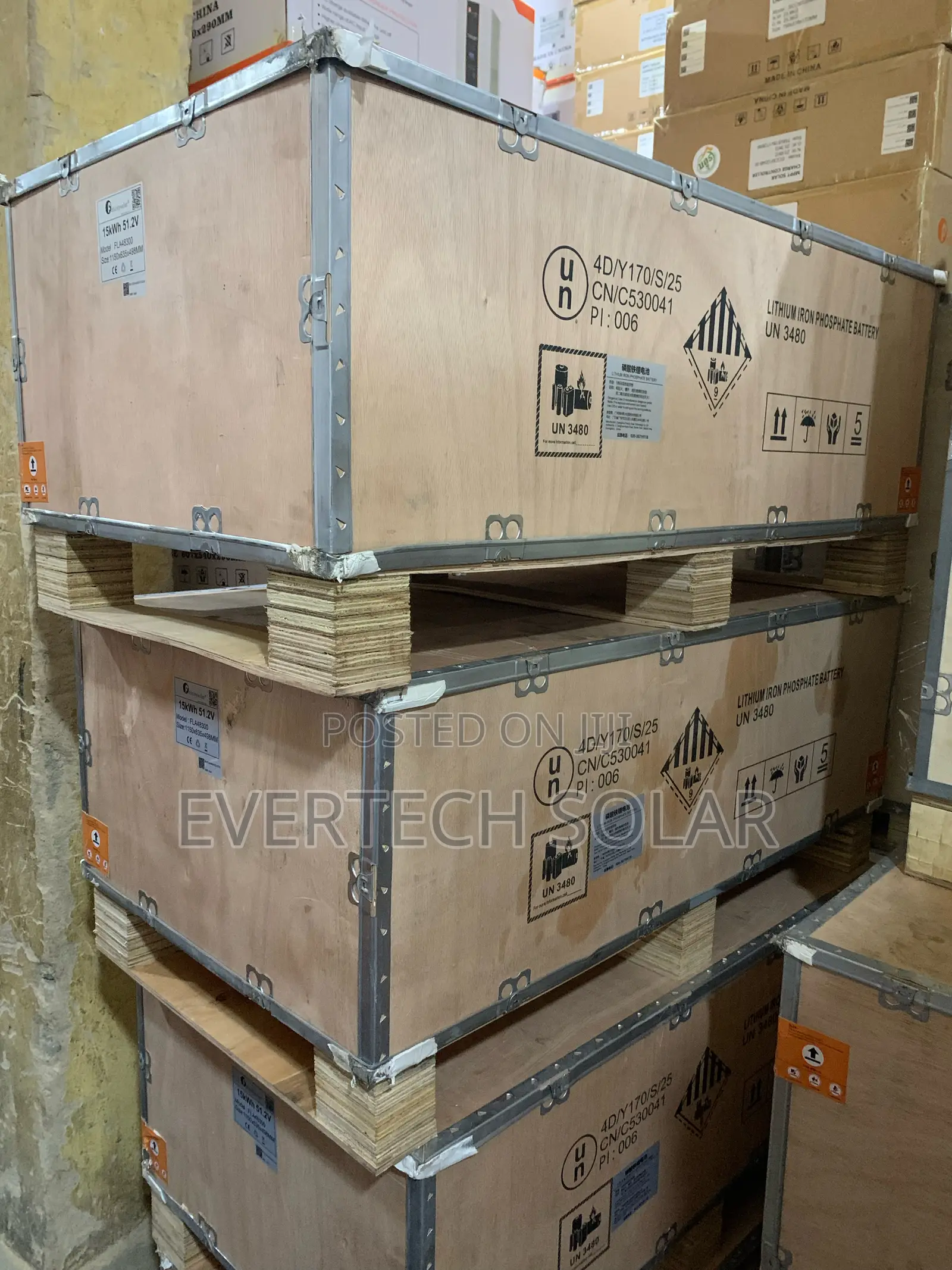 New Flat Felicity 15kwhs 51.2v Lithium Ion Battery