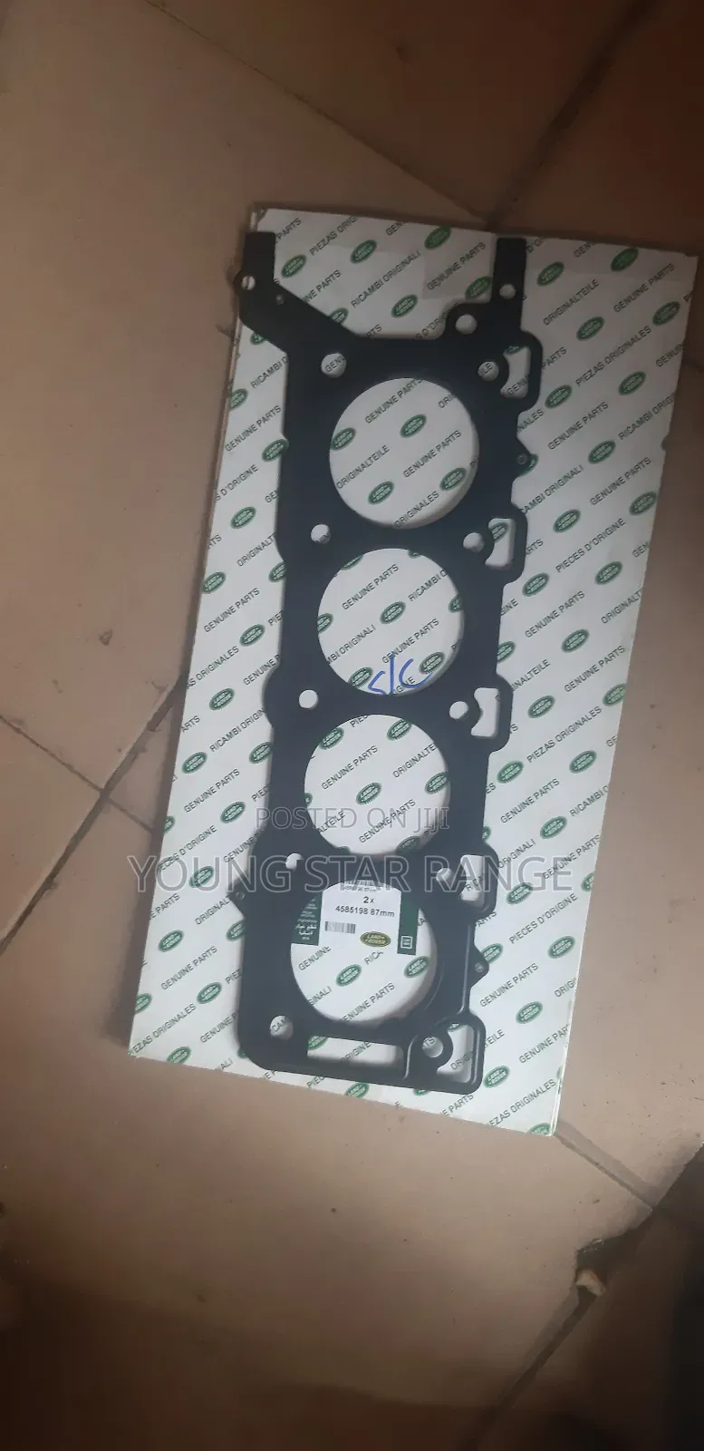Land Rover Range Rover Jaguar Engine Gasket 2008 Model