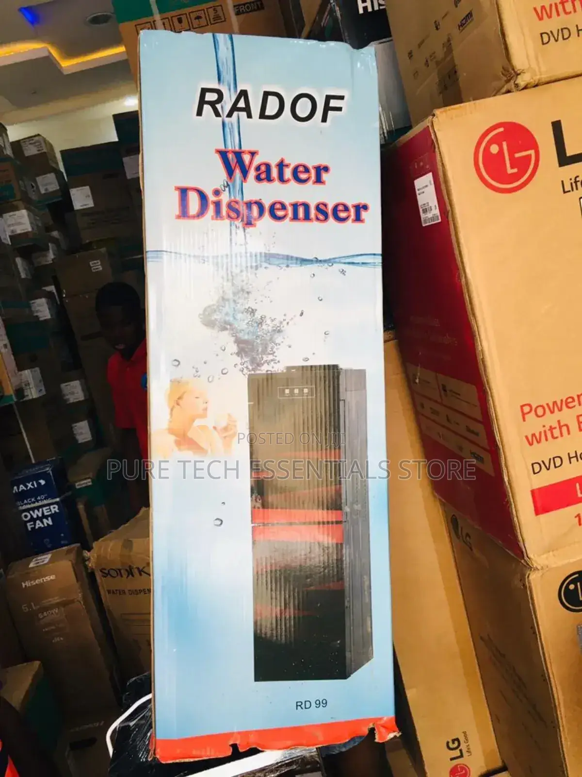 Radof Cold and Hot Water Dispenser With Fridge