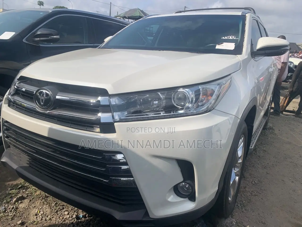 Toyota Highlander Limited 4dr SUV (3.5L 6cyl 6A) 2015 White