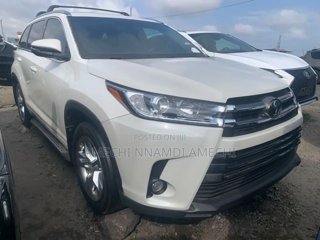 Toyota Highlander Limited 4dr SUV (3.5L 6cyl 6A) 2015 White