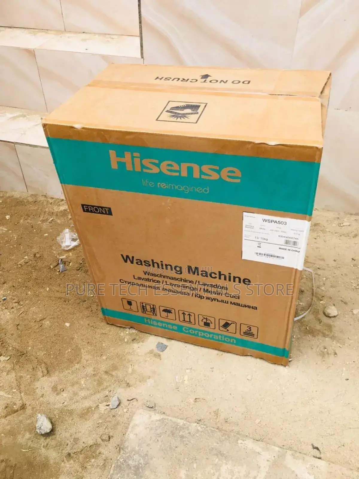 New Hisense 5kg Top Load Manual Washing Machine .