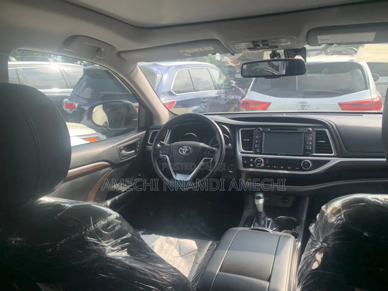 Toyota Highlander Limited V6 4x4 (3.5L 6cyl 6A) 2016 Black