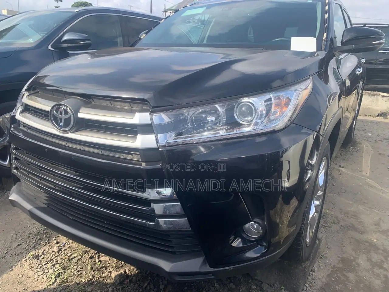 Toyota Highlander Limited V6 4x4 (3.5L 6cyl 6A) 2016 Black