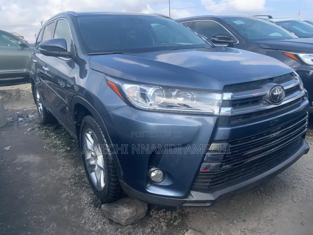 Toyota Highlander Limited 4x4 V6 (3.5L 6cyl 8A) 2018 Blue
