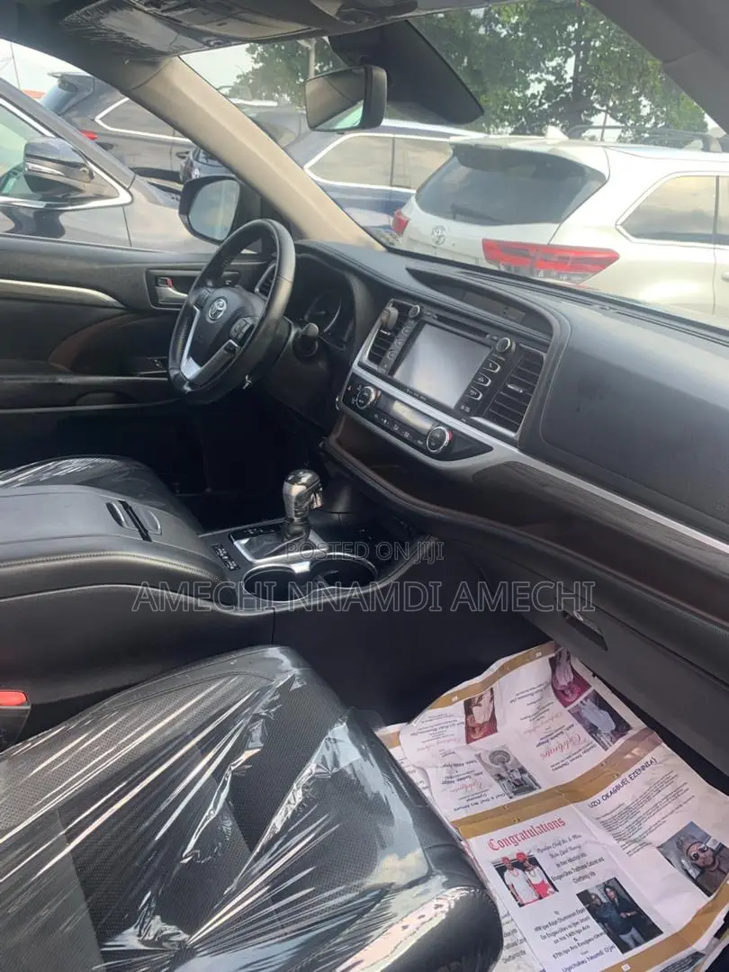 Toyota Highlander Limited 4x4 V6 (3.5L 6cyl 8A) 2018 Blue