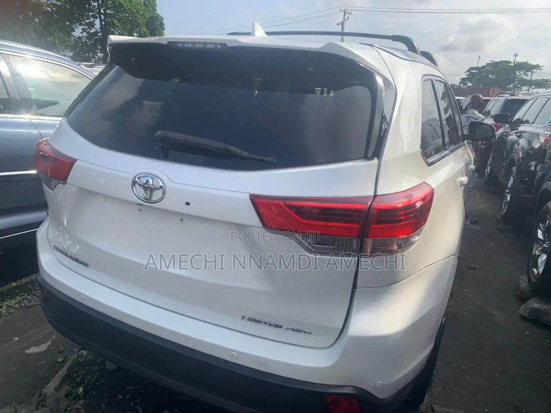 Toyota Highlander Limited Platinum V6 4x2 (3.5L 6cyl 6A) 2016 White