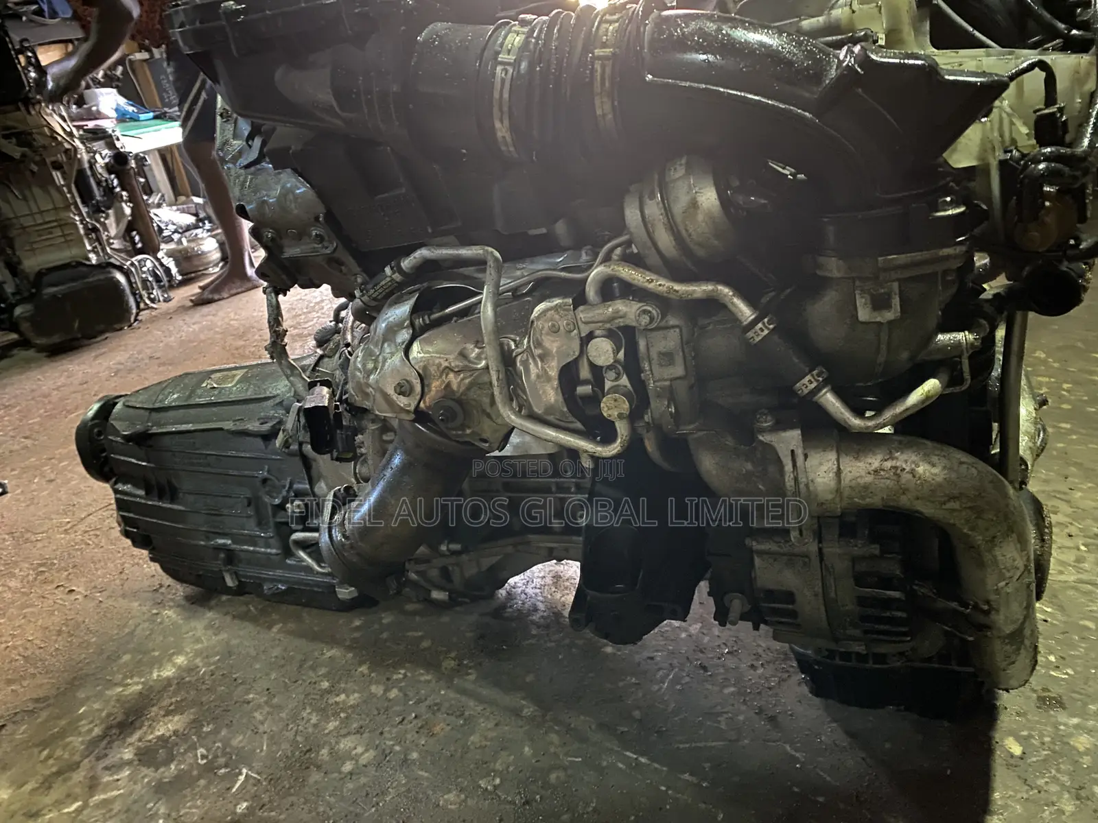 Mercedes Benz C400 Engine M276
