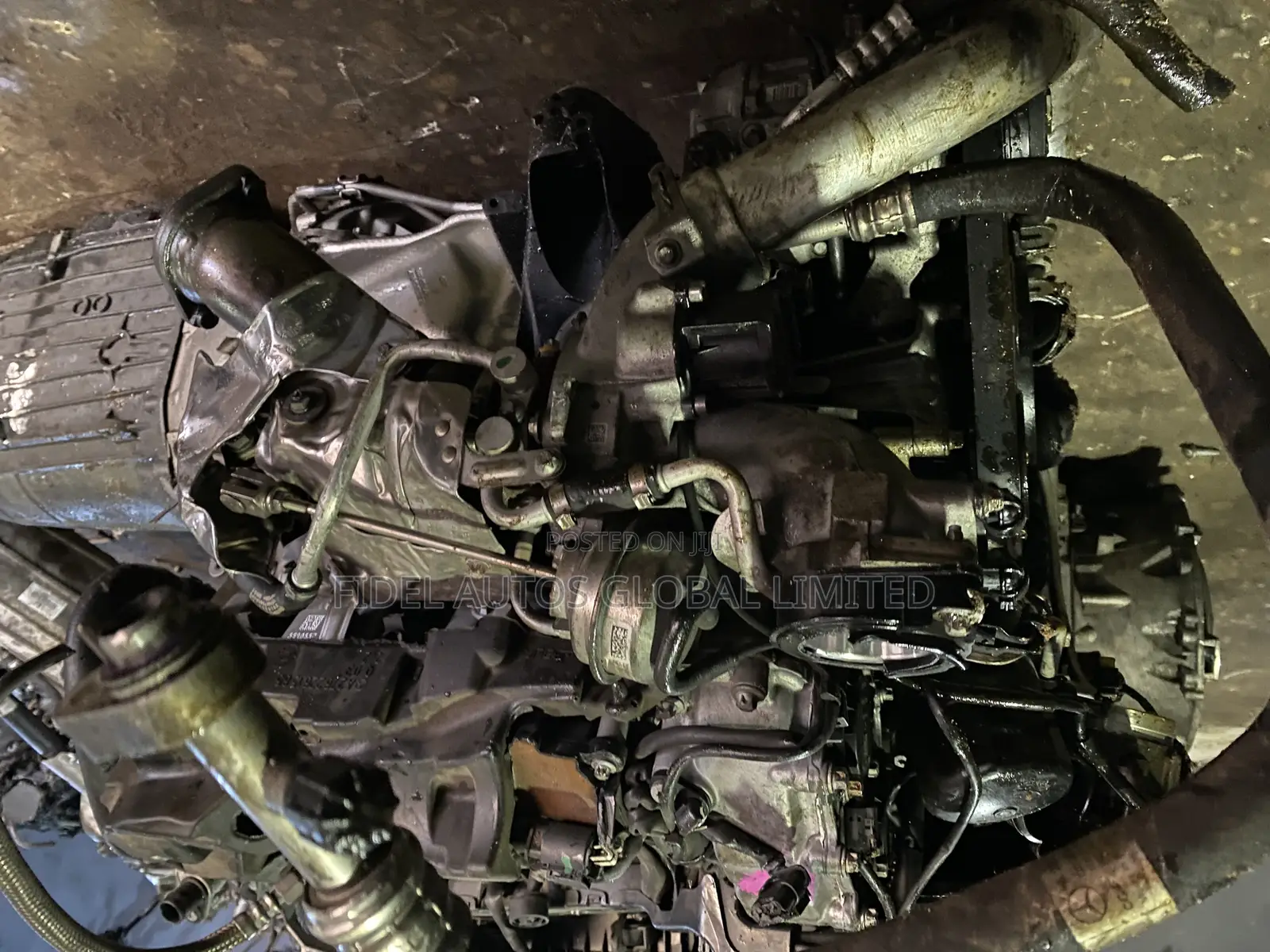 Mercedes Benz C400 Engine M276
