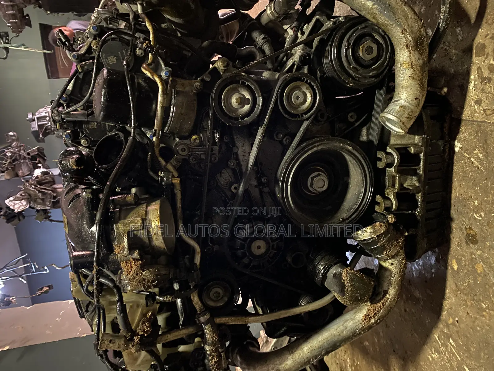 Mercedes Benz C400 Engine M276