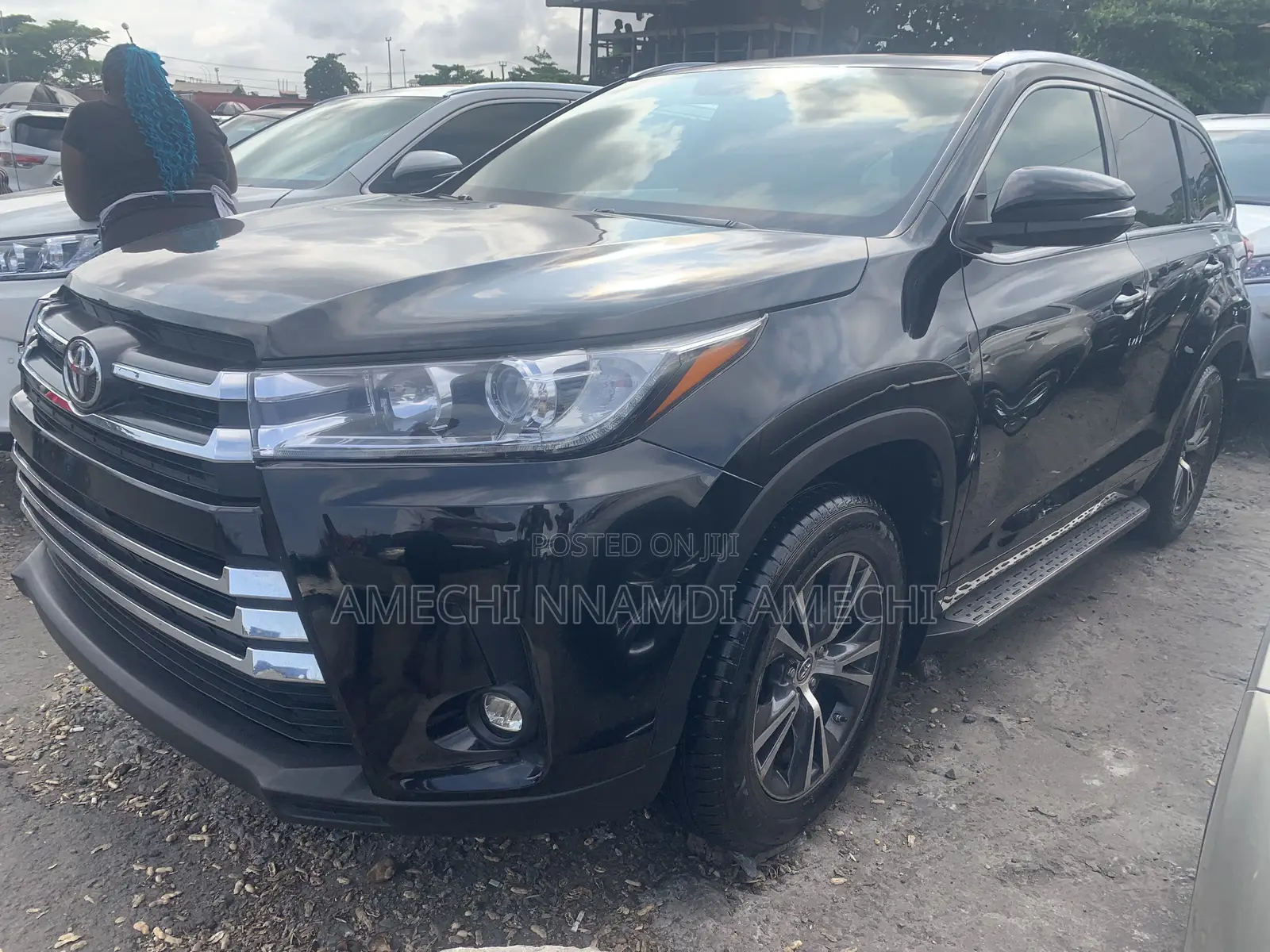 Toyota Highlander XLE 4dr SUV AWD (3.5L 6cyl 6A) 2014 Black