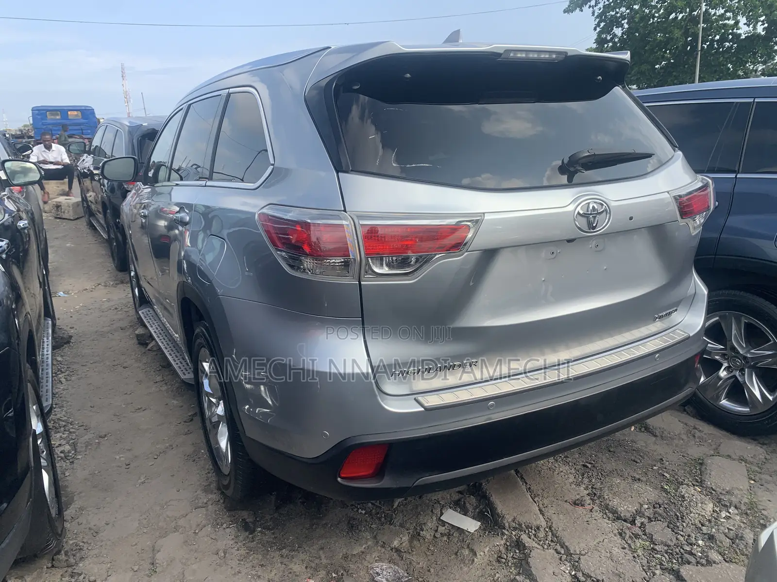 Toyota Highlander Limited V6 4x4 (3.5L 6cyl 6A) 2016 Silver