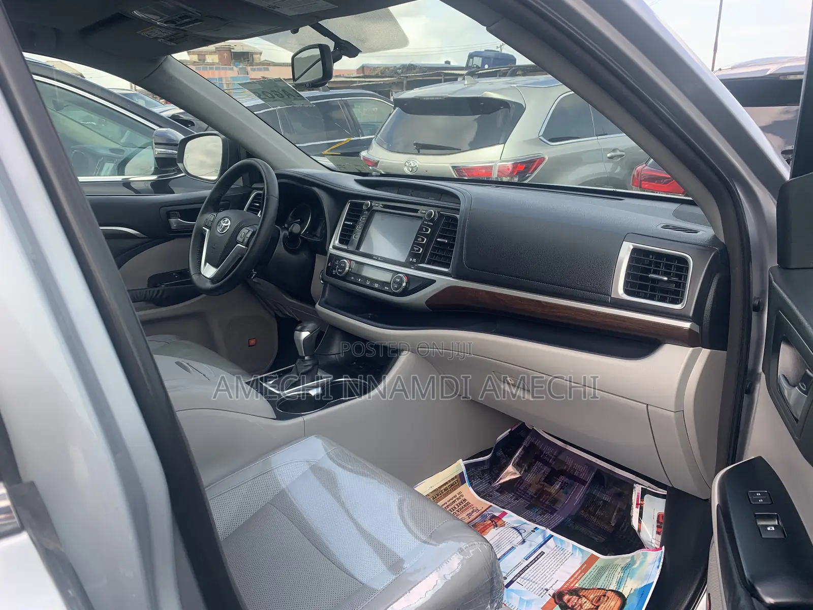 Toyota Highlander Limited V6 4x4 (3.5L 6cyl 6A) 2016 Silver