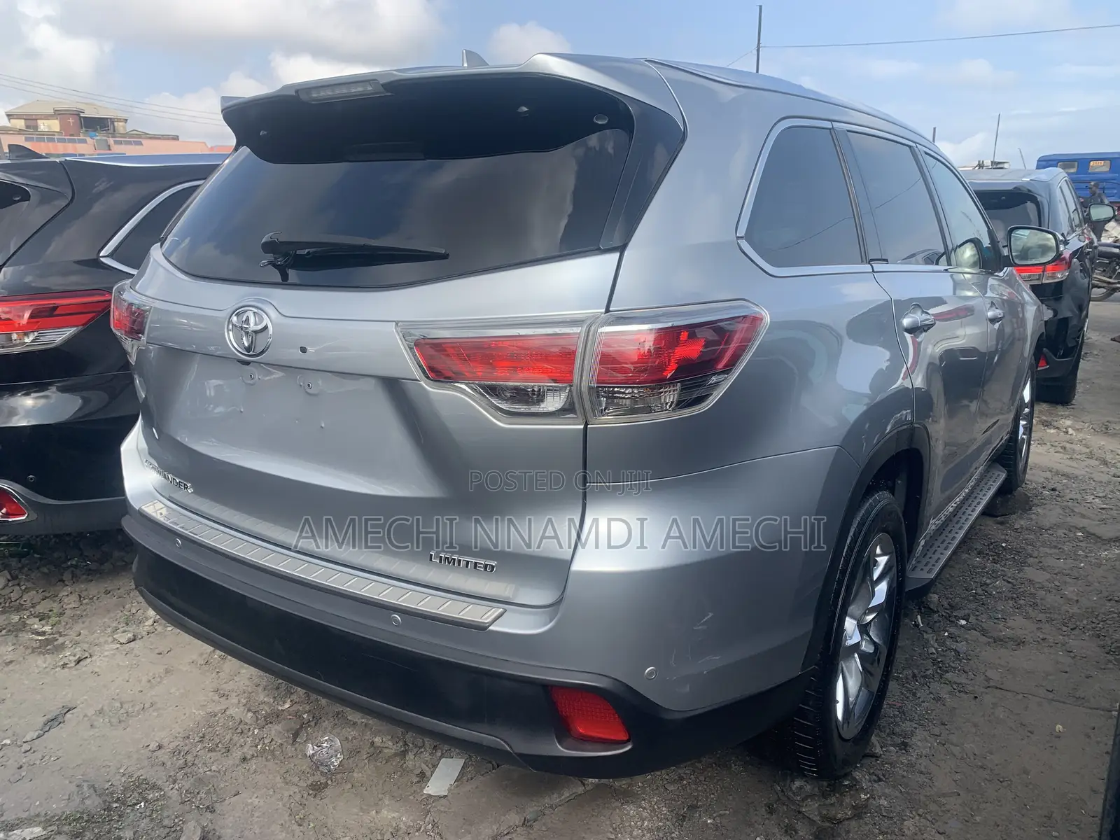 Toyota Highlander Limited V6 4x4 (3.5L 6cyl 6A) 2016 Silver