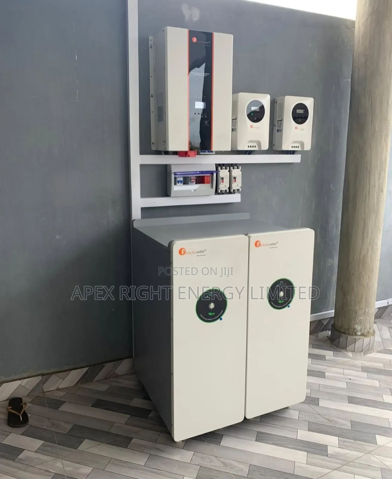 10kva Felicity Inverter Setup+30kwh Lithium+24pcs-650w Panel