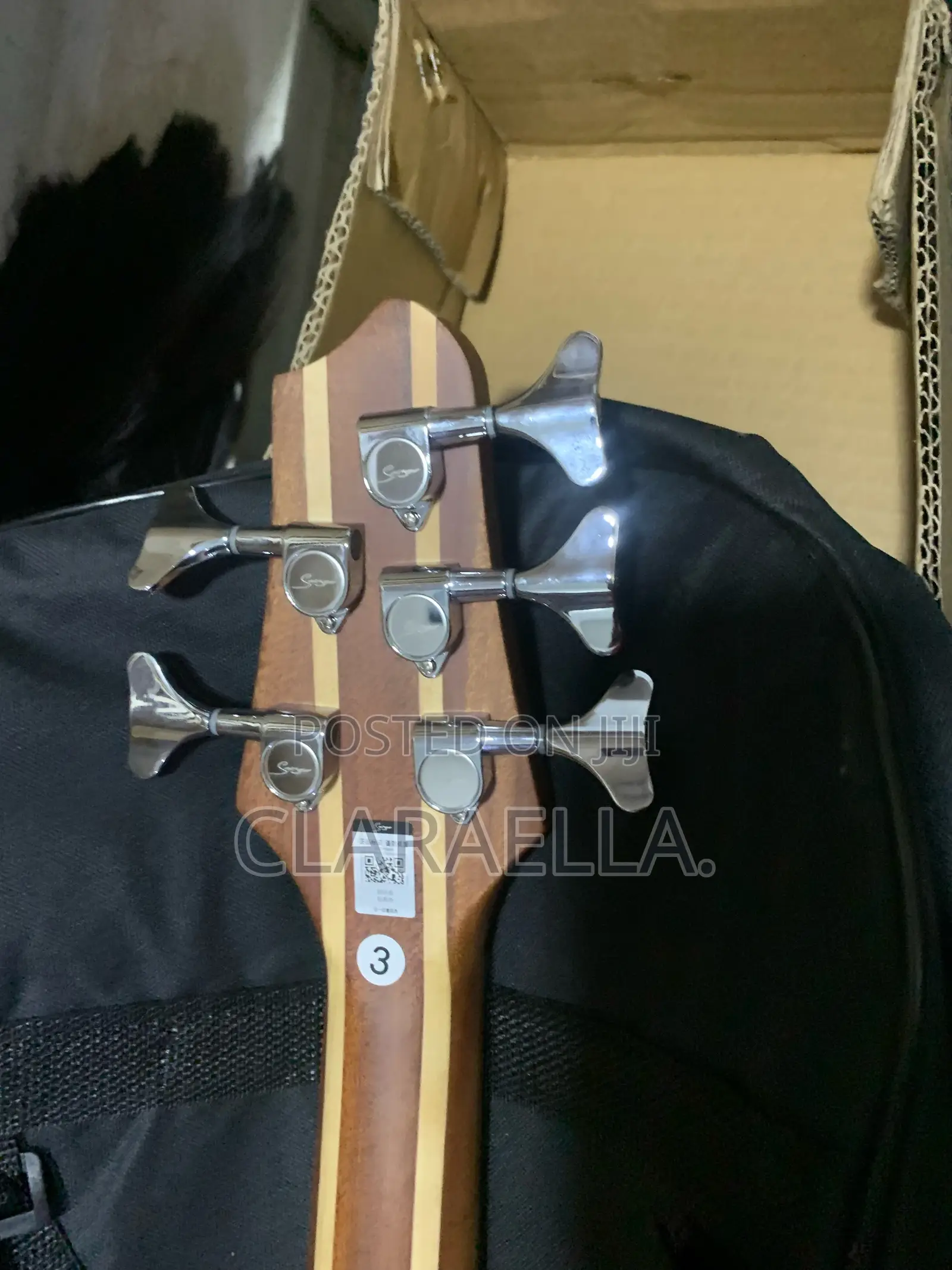 Smiger G-B50-T5 5-String Active Bass Electric Guitar.