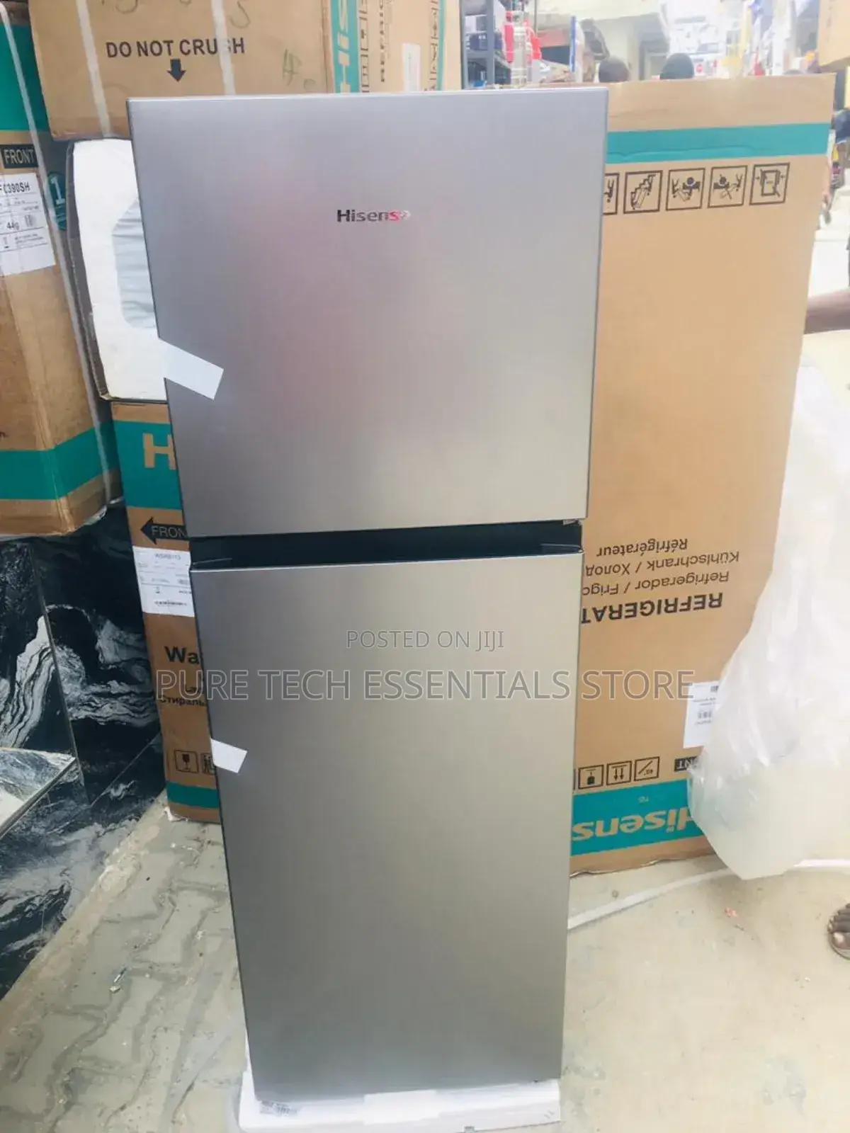 New Hisense Top Freezer Refrigerator 154l