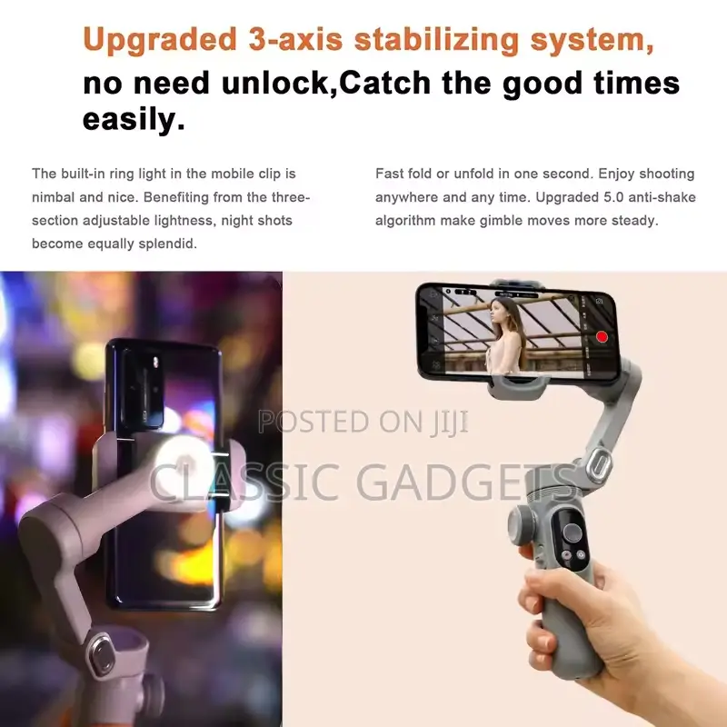 Smart X Pro Handheld Smartphone 3-Axis Gimbal