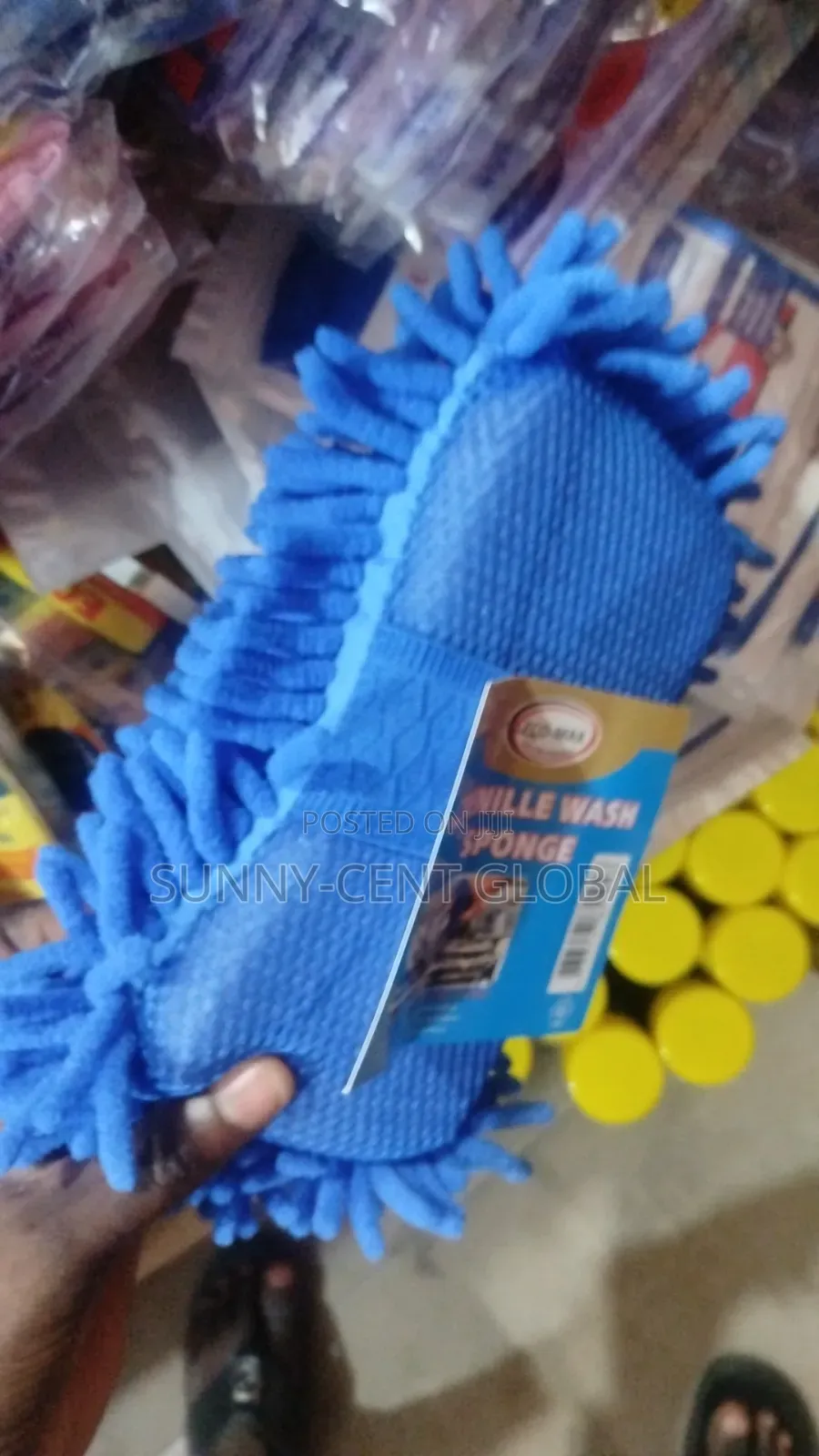 Chenille Wash Sponge