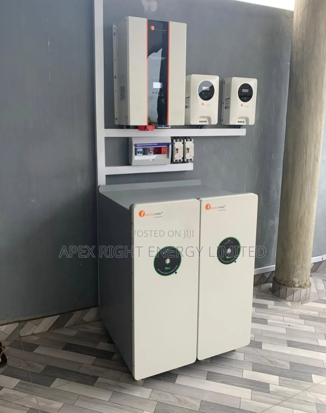 10kva Felicity Inverter Setup+30kwh Lithium+24pcs-650w Panel