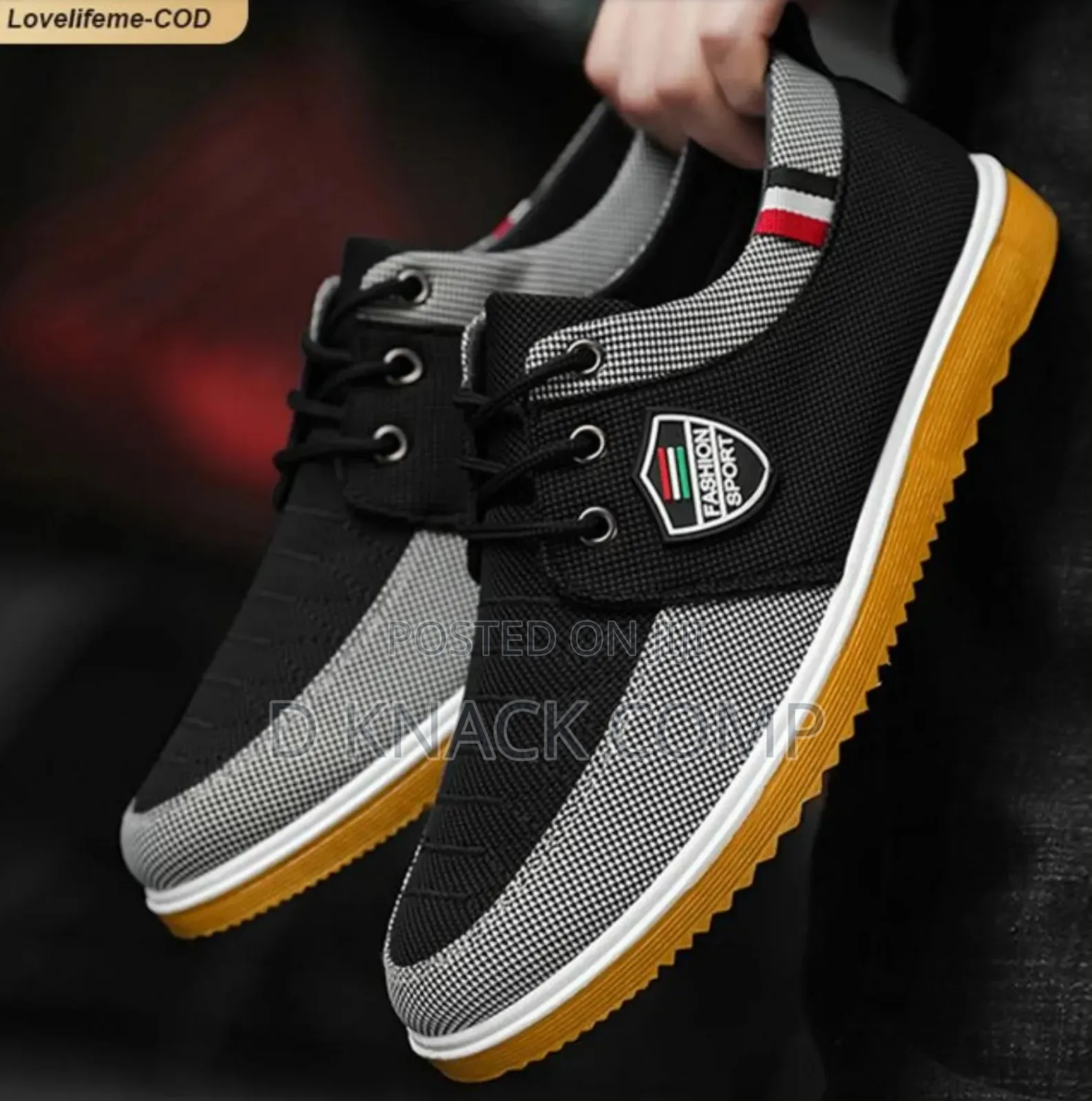 Casual Shoes Big Size! 45 - 48 - Black