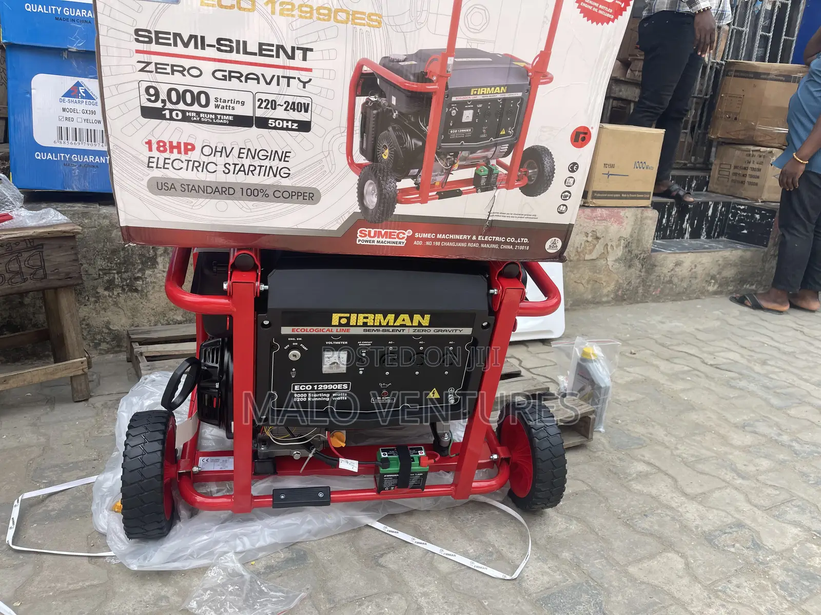 Eco12990es Sumec Firman Generator 100% Copper