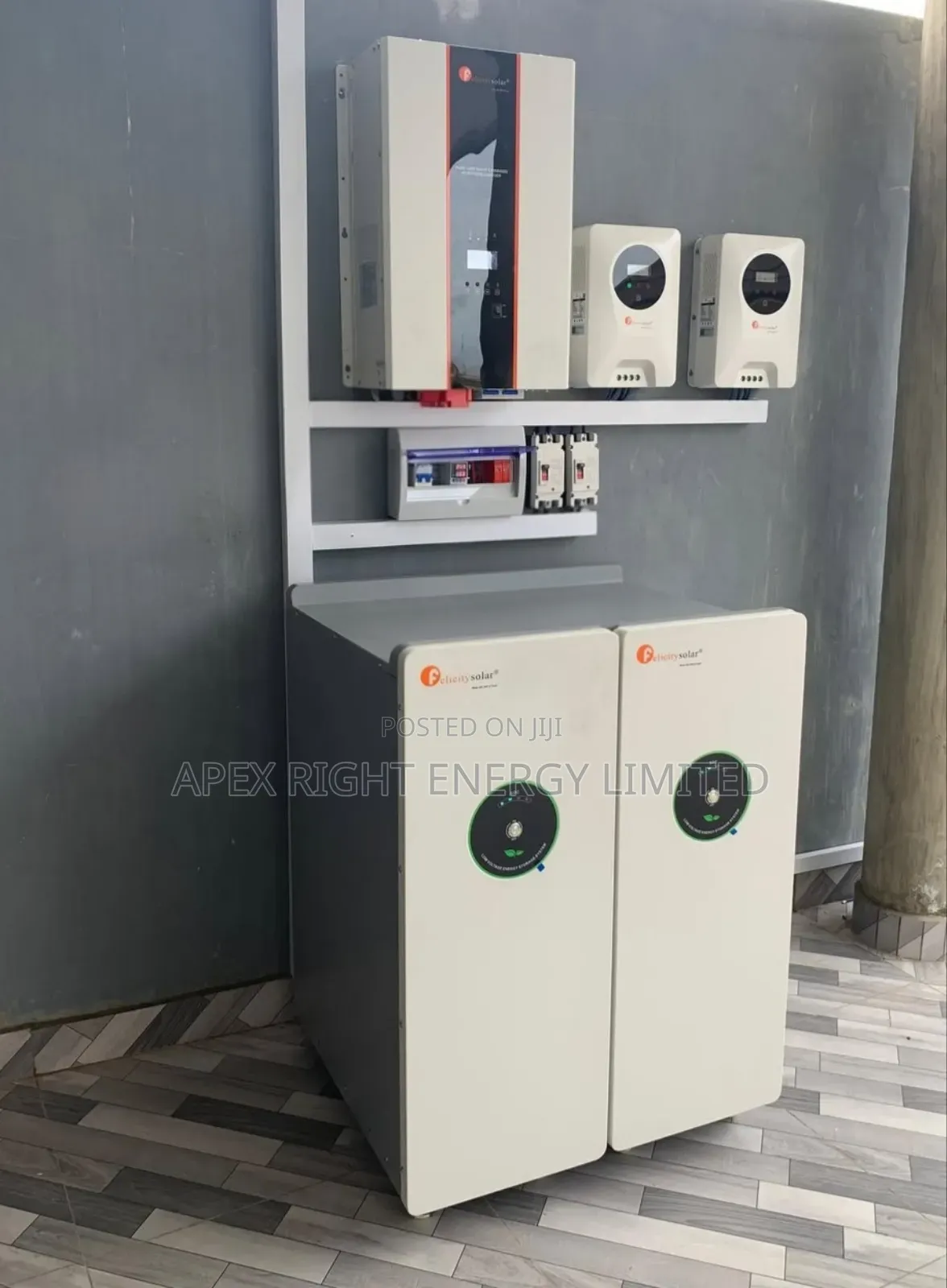 10kva Felicity Inverter Setup+30kwh Lithium+24pcs-650w Panel