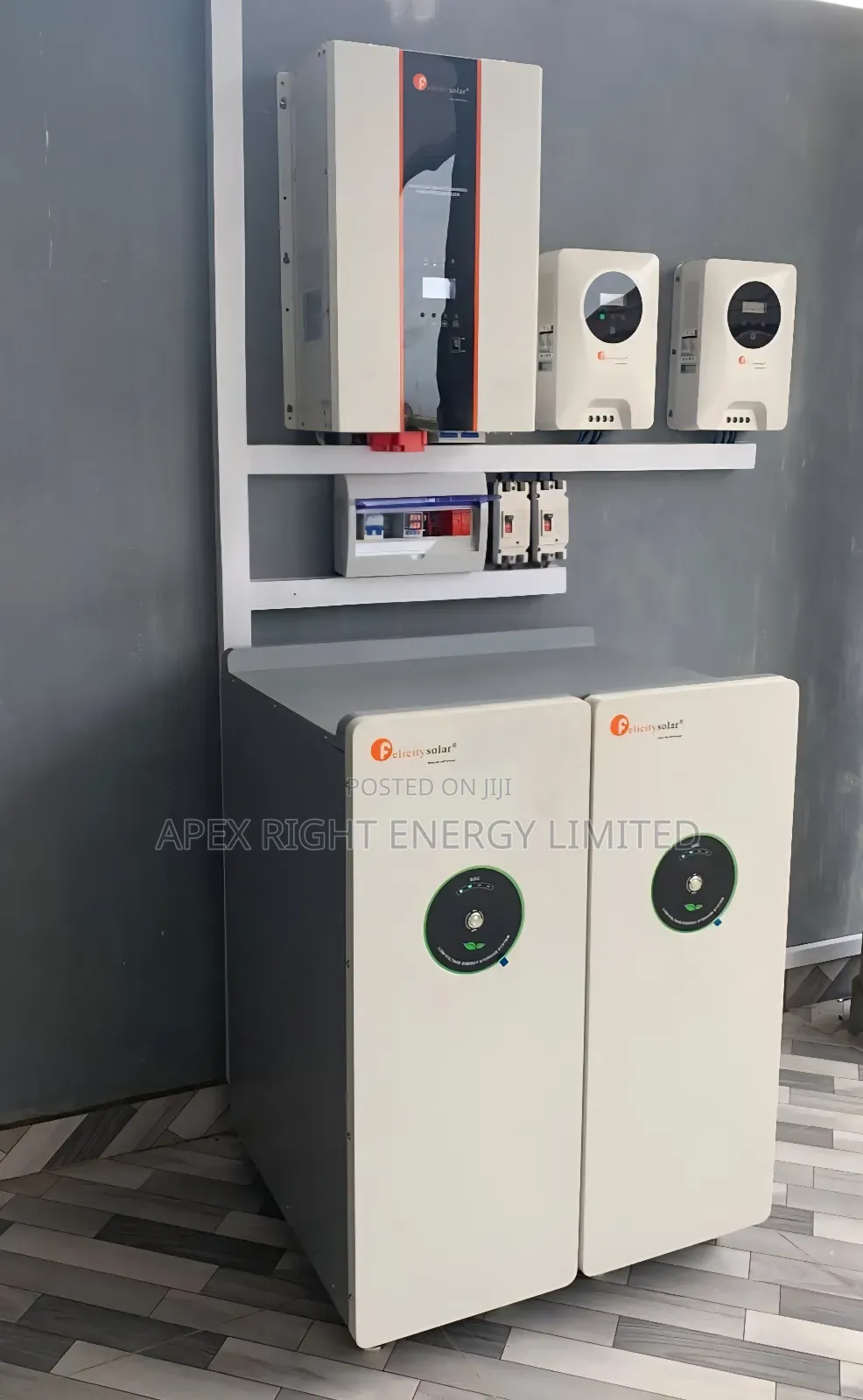 10kva Felicity Inverter Setup+30kwh Lithium+24pcs-650w Panel