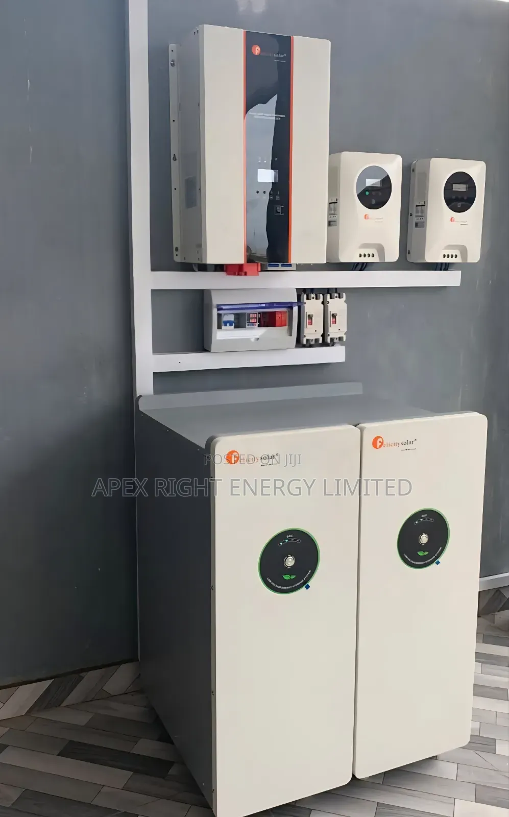 10kva Felicity Inverter Setup+30kwh Lithium+24pcs-650w Panel