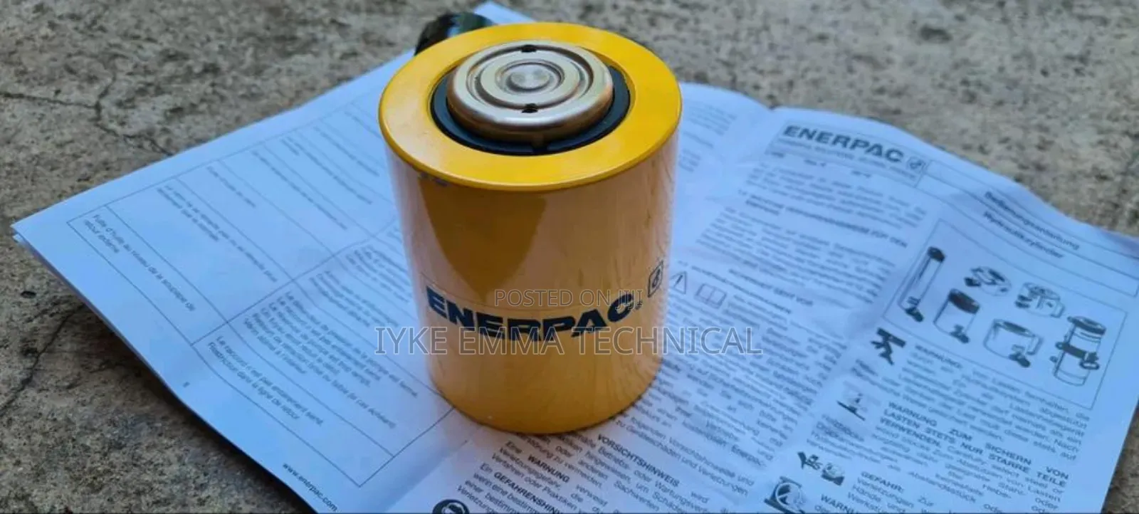 Enerpac Rcs101 Hydraulic Cylinder Jack 10 Ton